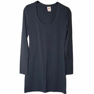 Mossimo | T Shirt Dress L/S Dress Gray